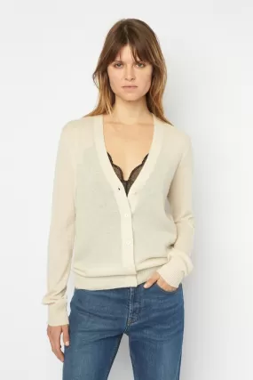 Zadig & Voltaire Kali Cardigan in Light Sugar