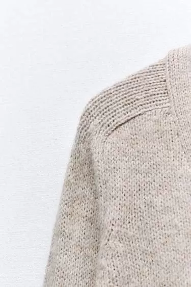 ZARA  |BASIC KNIT CARDIGAN