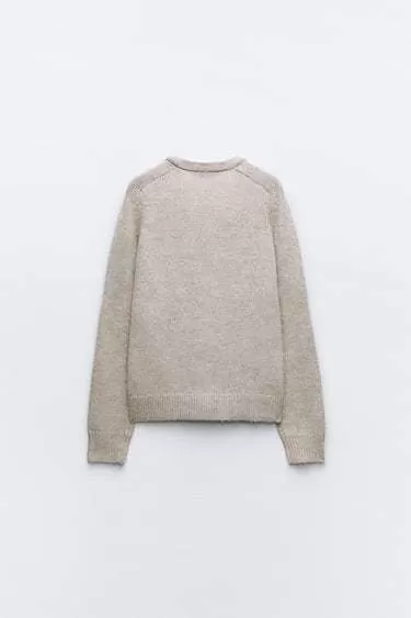 ZARA  |BASIC KNIT CARDIGAN